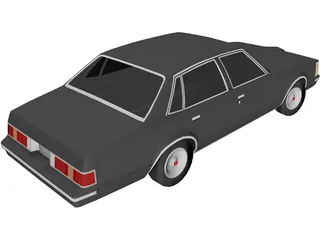 Pontiac LeMans (1979) 3D Model preview
