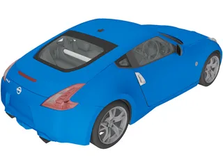 Nissan 370Z (2009) 3D Model preview
