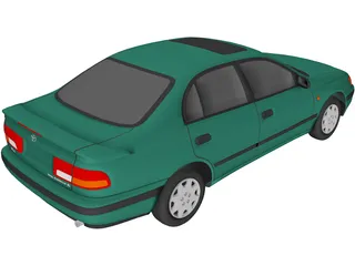 Toyota Carina E (1996) 3D Model preview