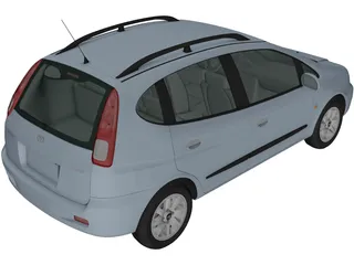 Daewoo Tacuma (2004) 3D Model preview