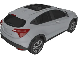 Honda HR-V (2016) 3D Model preview