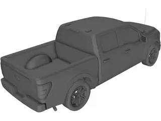 Ford F-150 (2021) 3D Model preview
