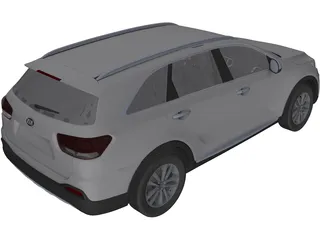 Kia Sorento (2014) 3D Model preview