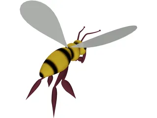 Bee 3D Model preview