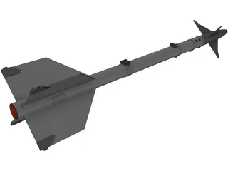 AIM-9L 3D Model preview