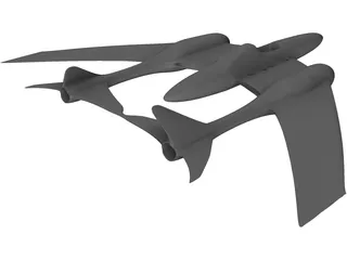 F-32 Swift 3D Model preview