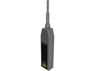 Digital Dial Gauge 3D Model preview