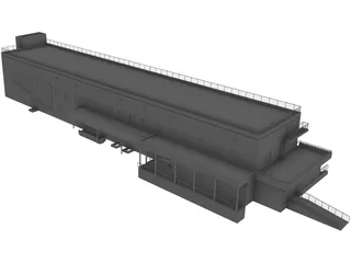 School 3D Model preview