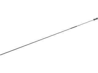 Sugical Needle 3D Model preview
