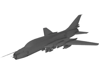 Sukhoi Su-17 Fitter 3D Model preview