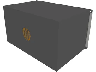 Microwave Gaggenau 3D Model preview