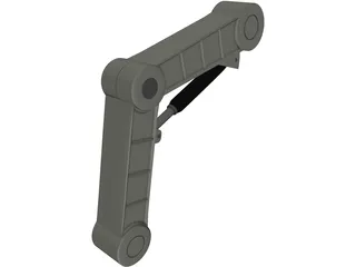 Robot Hand 3D Model preview