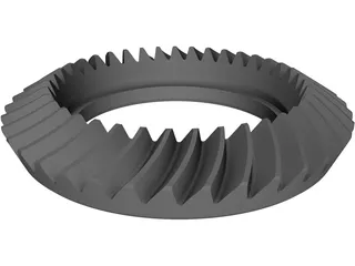 Ring Gear 3D Model preview