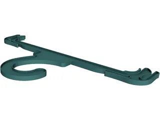 Underwear Hanger 3D Model preview