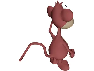 Monkey 3D Model preview