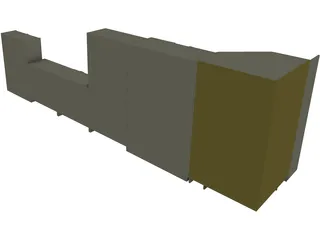 Child Furniture 3D Model preview