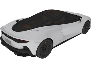 McLaren GT (2020) 3D Model preview