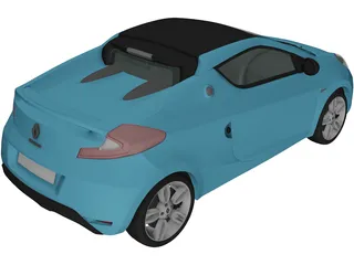 Renault Wind (2011) 3D Model preview