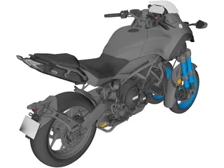 Yamaha NIKEN (2019) 3D Model preview