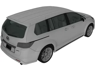 Mazda MPV (2010) 3D Model preview