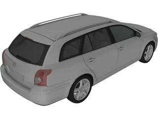 Toyota Avensis Wagon (2006) 3D Model preview