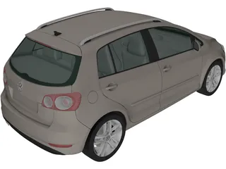 Volkswagen Golf Plus (2011) 3D Model preview