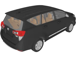 Toyota Innova (2020) 3D Model preview