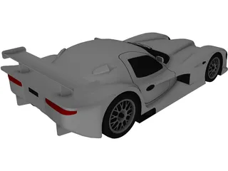 Panoz Esperante GTR-1 (1997) 3D Model preview