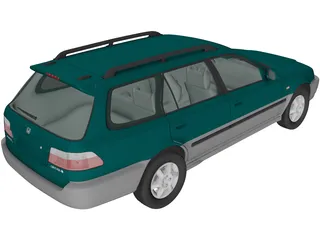 Honda Orthia (1996) 3D Model preview