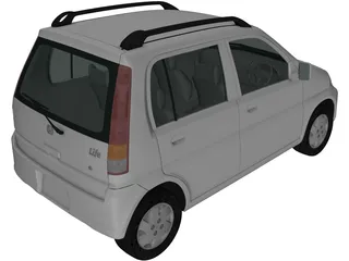Honda Life (1997) 3D Model preview