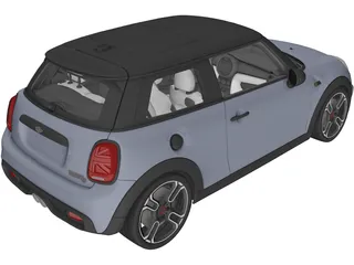 Mini Cooper S JCW (2019) 3D Model preview