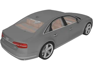 Audi A8 (2015) 3D Model preview