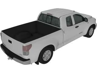 Toyota Tundra Double Cab (2011) 3D Model preview