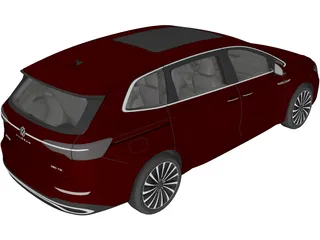 Volkswagen Viloran (2020) 3D Model preview