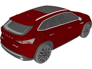 Skoda Kodiaq GT (2020) 3D Model preview