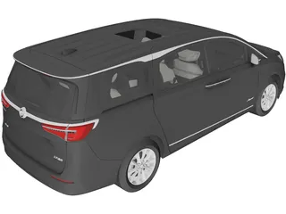 Buick GL8 Avenir (2020) 3D Model preview