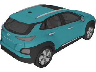Hyundai Encino EV (2019) 3D Model preview