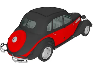 BMW 326 (1941) 3D Model preview