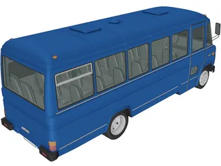 Mercedes-Benz O-309 (1979) 3D Model preview