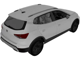 Seat Arona (2022) 3D Model preview