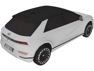Hyundai IONIQ 5 (2022) 3D Model preview