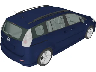 Mazda 5 Sport (2005) 3D Model preview