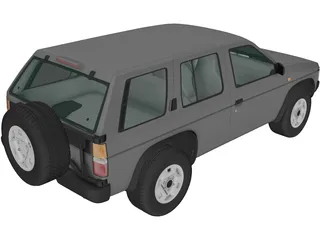Nissan Terrano (1993) 3D Model preview