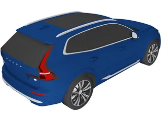 Volvo XC60 (2020) 3D Model preview
