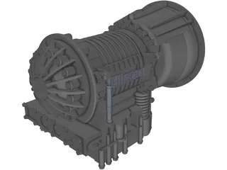 Allison Transmission 3200 3D Model preview