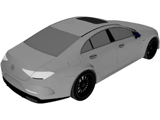 Mercedes-Benz CLS AMG (2018) 3D Model preview