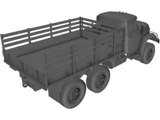 ZIL 131 (1966) 3D Model preview