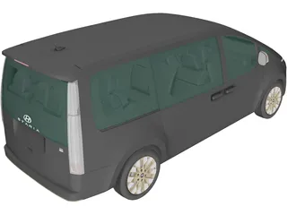 Hyundai Staria Lounge Premium (2021) 3D Model preview