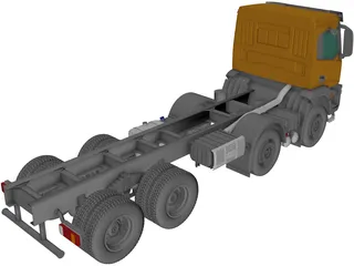 Iveco X-Way Chassis Truck (2020) 3D Model preview
