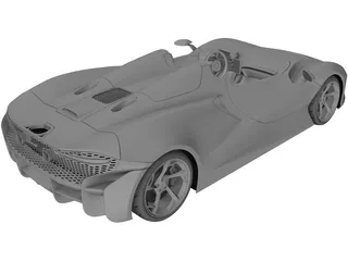 McLaren Elva (2021) 3D Model preview